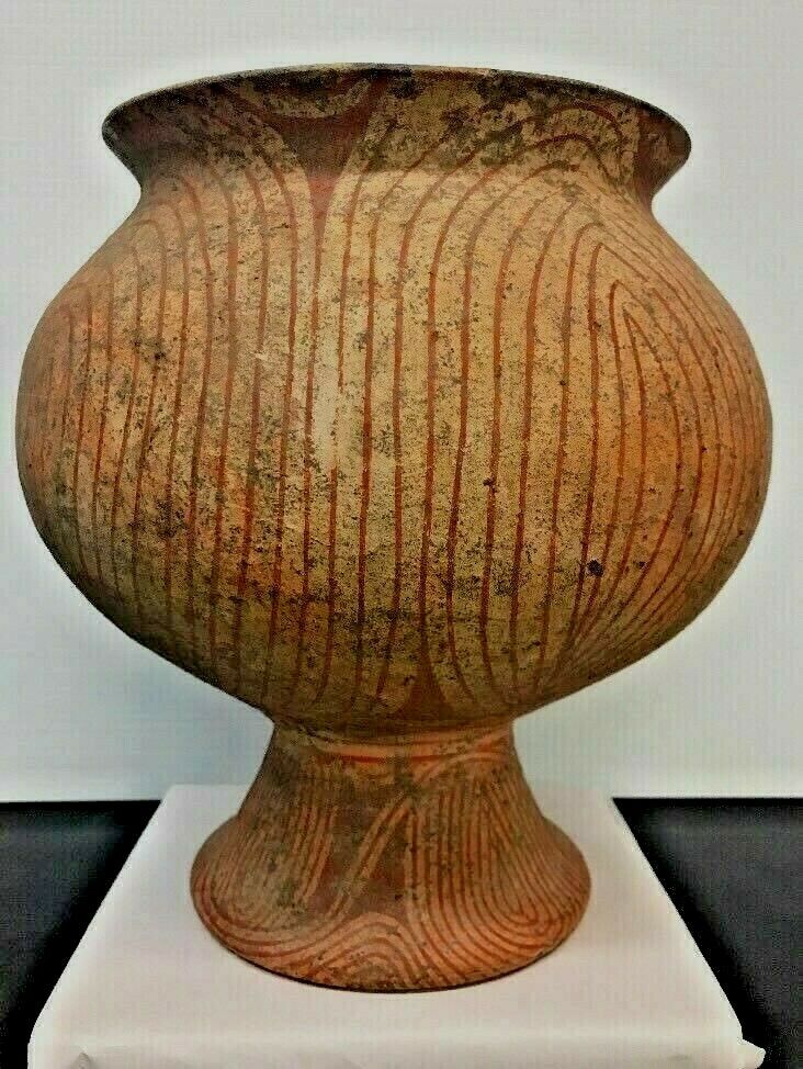 Ancient Thailand Pottery Jar Urn, Over 3000 Years Old!